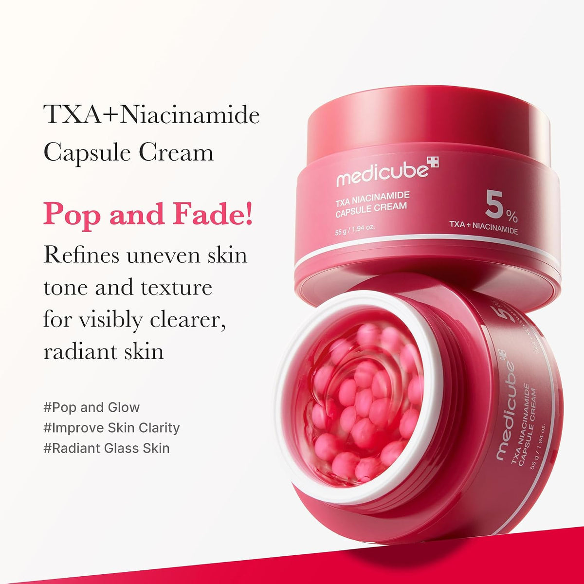 Korean TXA+Niacinamide Capsule Cream