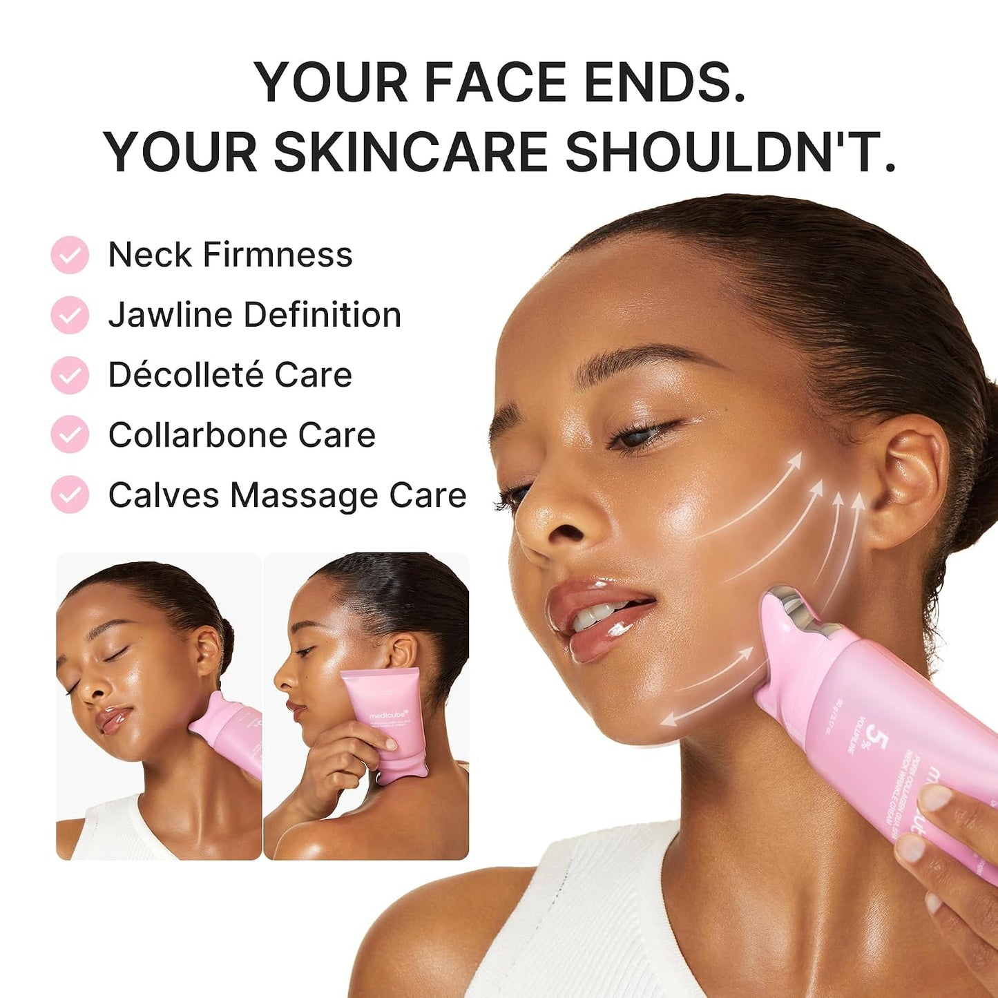 Korean Collagen Gua Sha Neck Wrinkle Cream