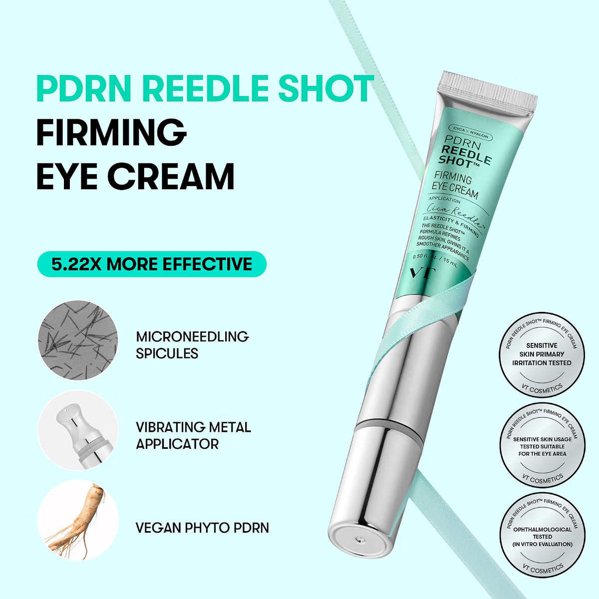 Korean PDRN Reedle Shot Eye Cream
