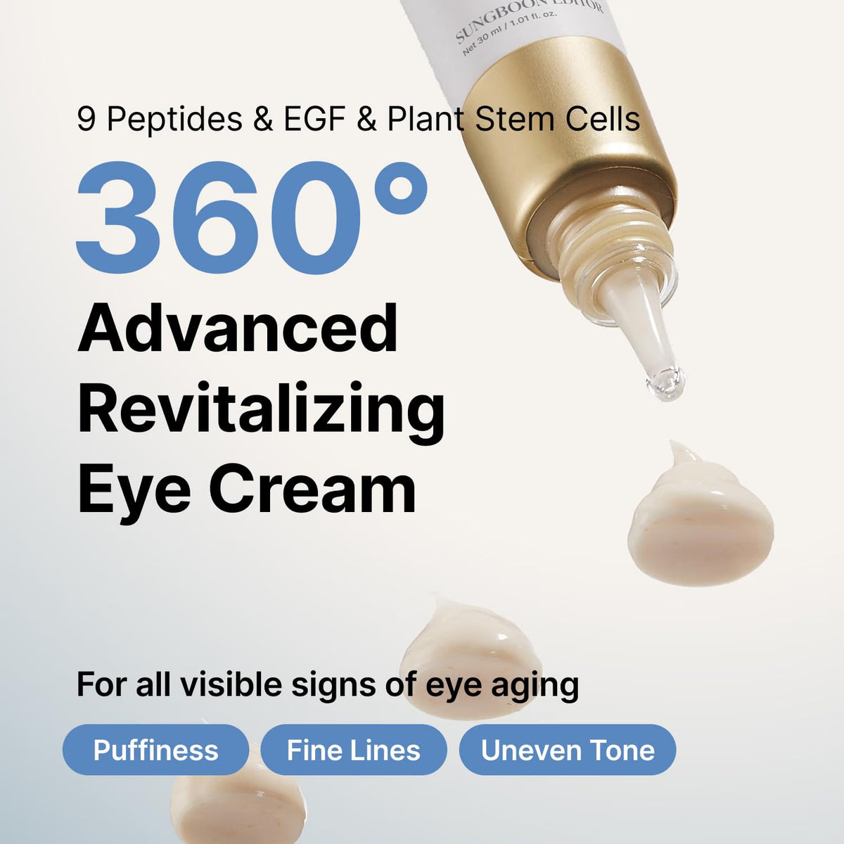 Korean Silk Peptides EGF Intensive Eye Cream