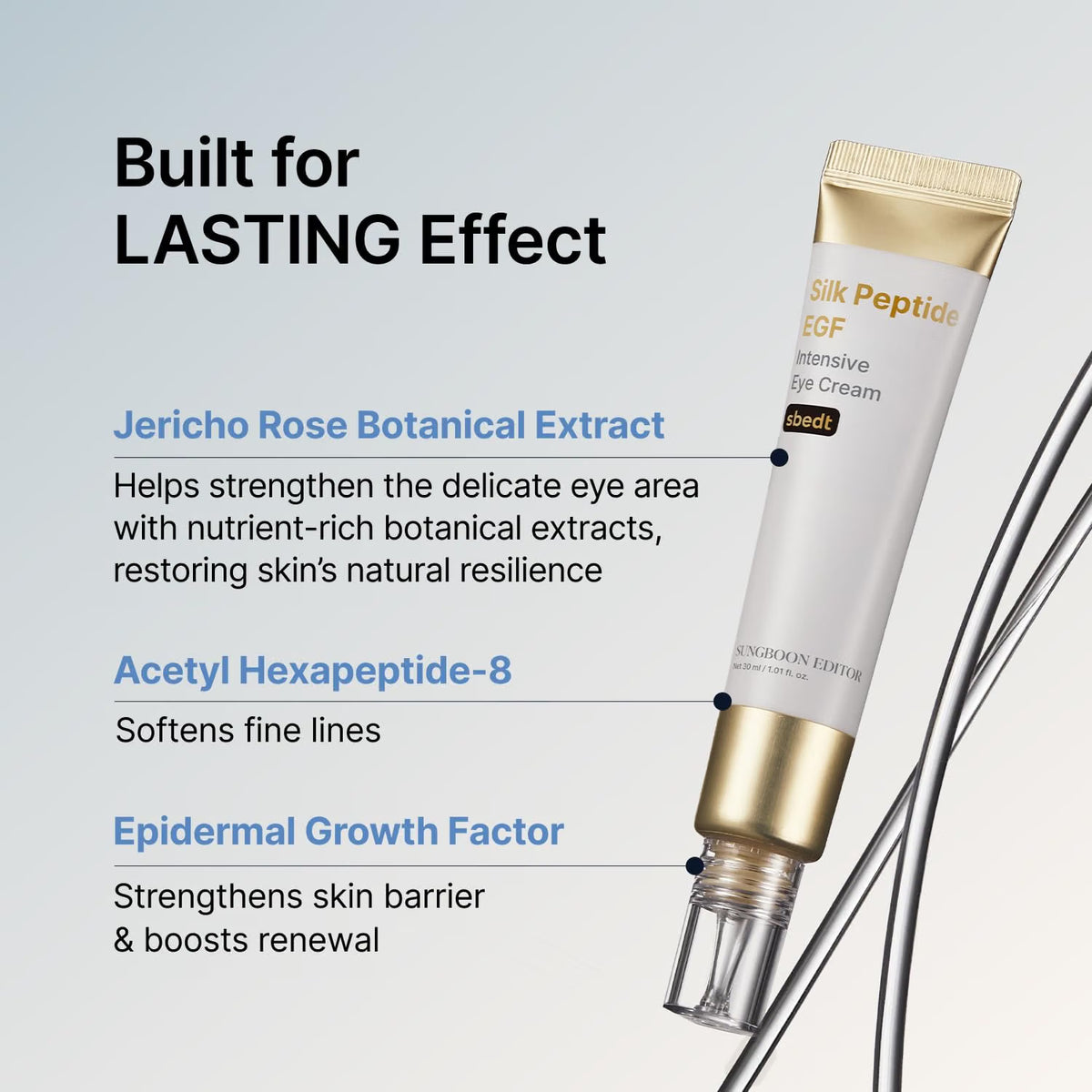 Korean Silk Peptides EGF Intensive Eye Cream